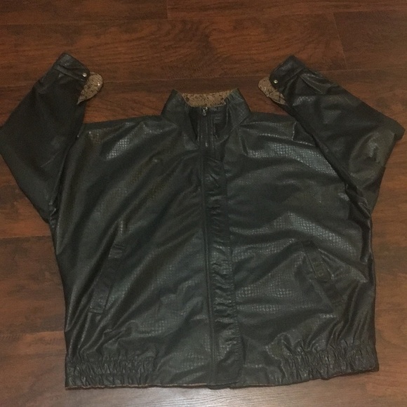 L/XL Vintage Bomber Jacket Reversible Unisex - Picture 6 of 8